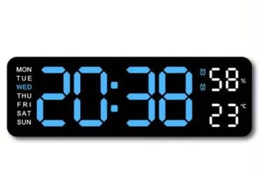 elektron divar saatlari: Divar saatları, Elektron — 10