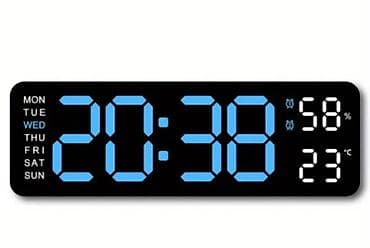 Ev saatları: Divar saatları, Elektron — 8