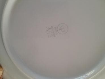 3 reqemi: Nahar dəsti, rəng - Ağ, Keramika — 5