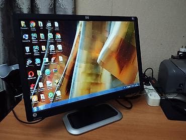 HP LCD COLOR MONITOR Model: L2208W Product name: GX007A İnterfeys — 7