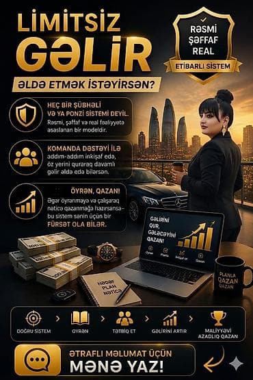 İş: SMM menecer tələb olunur, İstənilən yaş — 5