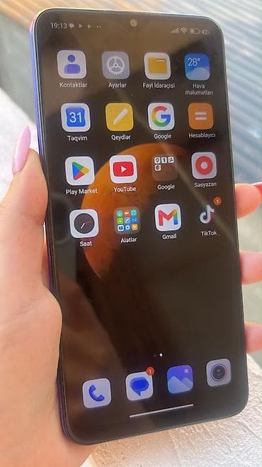 philips xenium 9@9d: Redmi 9, 64 GB, rəng - Bənövşəyi, Barmaq izi, İki sim kartlı — 1