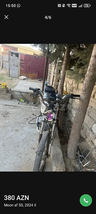 moped: Moon brand - af50, 80 sm3, 2024 il, 24000 km — 3