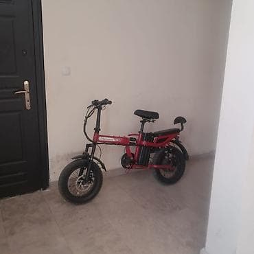 velosiped motor: Qatlanabilən elektrik velosipedi – Gopard (qırmızı) Xüsusiyyətlər: - — 3