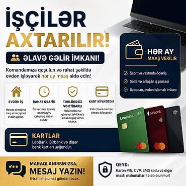 daye vakansiya 2026: İşçilər axtarılır – əlavə gəlir imkanı! Komandamıza qoşulub rahat — 1
