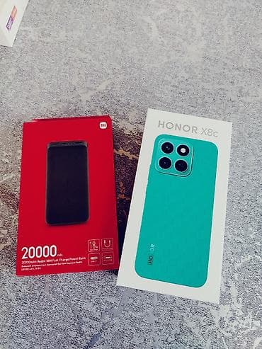 kredit noutbuk: İdeal seçim, ideal qiymət! 👌 📱 Honor X8c 8/256 GB ⚫ Qara rəng. 📦 Zavod — 3