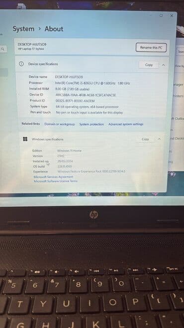 notebook alisi: HP 17.3 ", Intel Core i5, 512 GB — 3