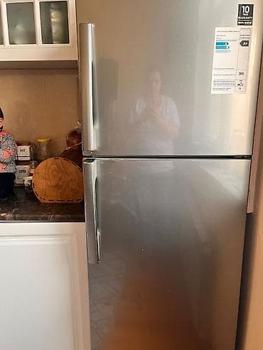 samovar satisi: İşlənmiş 2 qapılı Samsung Soyuducu Satılır, rəng - Gümüşü — 1