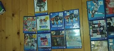 Компьютеры, ноутбуки и планшеты: PS4 oyun diskləri kolleksiyası Platforma: PlayStation 4 (PS4) Format — 5