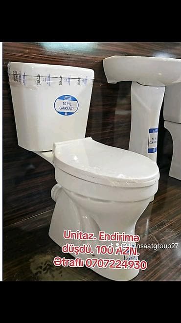 Unitaz. Unitazlar. Keyfiyyətli məhsuldur . Saralmayan keramikası var