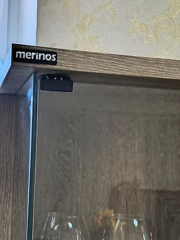 ev üçün mebel dolab: Şüşəli dolab vitrini — 2