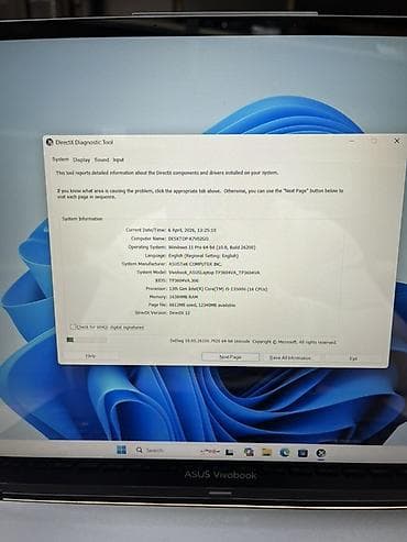 hitachi notebook: İşlənmiş ASUS Vivobook, 15.6 ", Intel Core i5, 512 GB, Ödənişli çatdırılma — 8