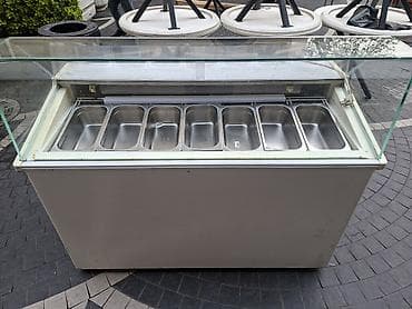 Soyuducu avadanlığı: Soyuducu vitrin – 8 bölməli gastronorm qablarla - İaşə obyektləri — 4