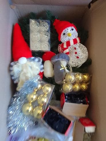 2ci el yolka: Məhsul: LED işıqlı süni Yeni il şam ağacı + bəzək dəsti 050 670 15 12 — 7