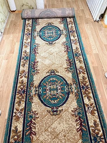 naxis sekilleri: Uzun dəhliz xalçası/runner - Naxış: klassik floral ornamentli — 2