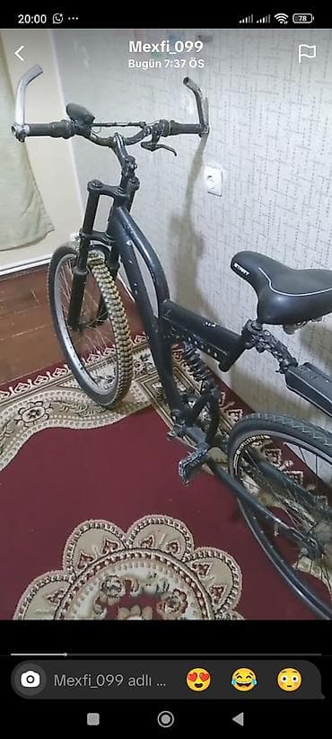 lalafo велосипед: Velosiped – 26-lıq təkər ölçüsü Xüsusiyyətlər: - Çərçivə: city/MTB — 4