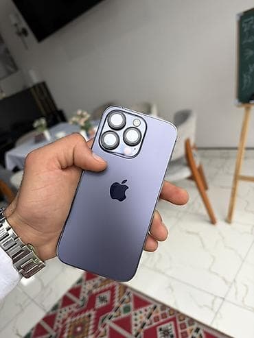 iphone 13 pro 256 gb ikinci el: IPhone 14 Pro, Deep Purple, Face ID — 2