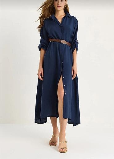 🇹🇷Turkiye istehsali.Qadın tünd göy rəngdə,oversize kəsim.alinib