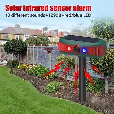 avtomobil manitorlari: Günəş enerjili infraqırmızı sensorlu siqnal cihazı - 13 fərqli səs — 1