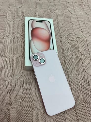 iphone 17 qiyməti: IPhone 15, 128 GB, Çəhrayı — 4
