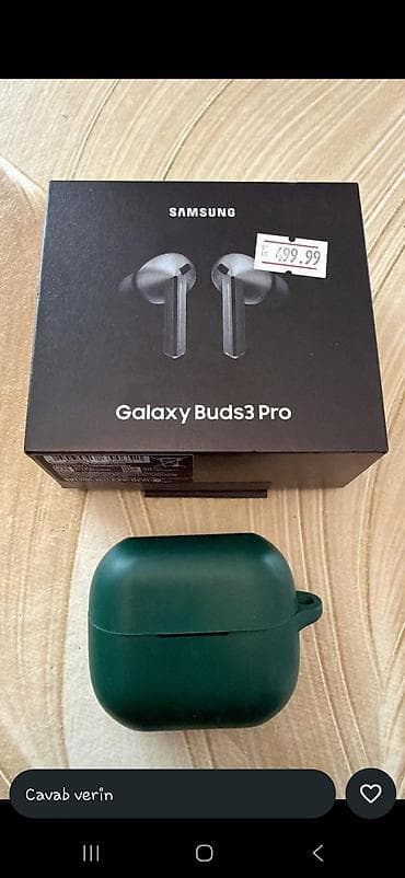 samsung qulaqciqlar: Simsiz (Bluetooth) Qulaqcıqlar, Samsung, rəng - Boz — 4