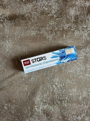 termo pasta: SPLAT STARS diş məcunu – “Təbii Ağardıcı” seriyası, 3 adet var. - — 1