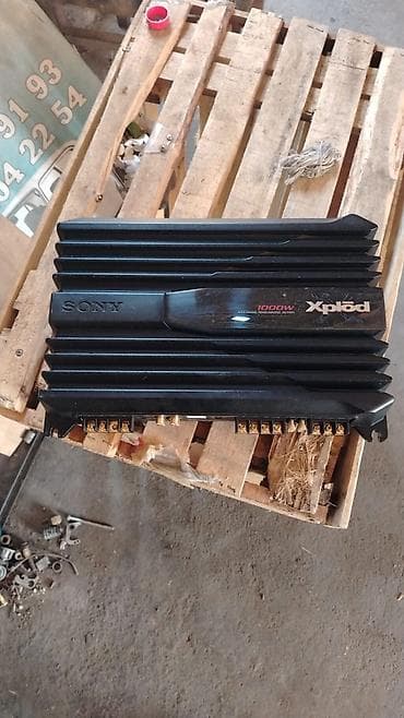 Sony Xplod avtomobil gücləndiricisi (amplifier)