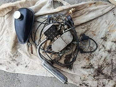 pec matoru: Velosiped üçün benzinli motor dəsti Tərkib: - 2-takt benzin mühərriki — 2