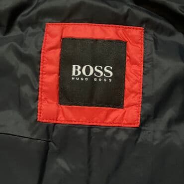 kişi üçün gödəkçə köynək: Orijinal boss geyinilməyib içi ördək tüküdü daha çox orijinal geyimlər — 3