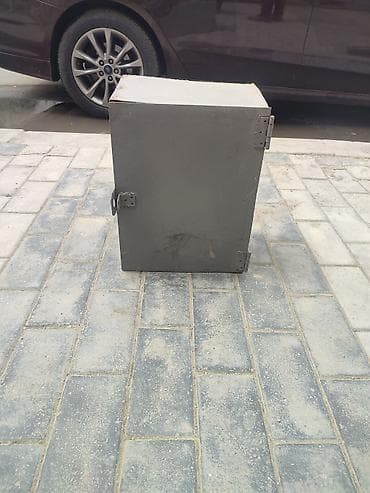 Metaldan divar tipli qutu/şkaf - Material: qalın metal sac - Quruluş