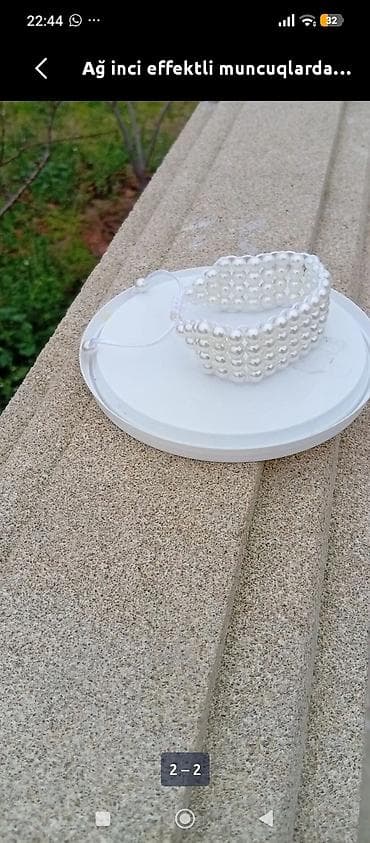 Bilərziklər: Məhsul: Əl işi “pandora” üslubunda bilərziklər - Material: cilalanmış — 6
