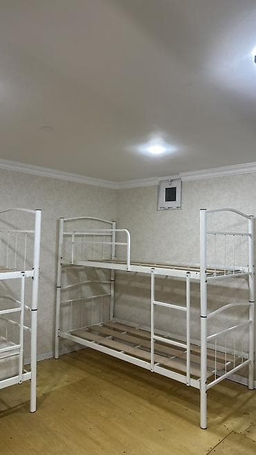 İkimərtəbəli uşaq çarpayıları: Oğlan və qız üçün, Yeni, Çarpayı, Matras ilə, Siyirməsiz, Dəmir — 2