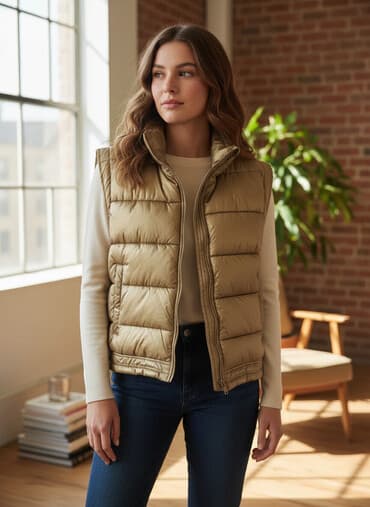 Baş geyimləri: Sviter, L, rəng - Qızılı — 1