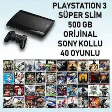 PlayStation 3 konsollari ✓Xaricden gelir ✓Hamisi ela veziyyetde,hard