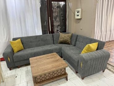 saloglu kunc divanlar: Künc divan, Yeni, Açılan, Bazalı, Vеlur parça, Pulsuz çatdırılma — 2