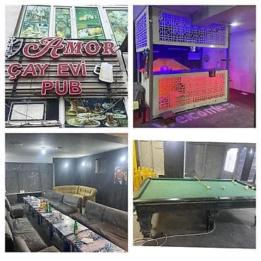 TƏCİLİ SATILIR: Hazır biznes: Çayxana, kafe, pub ucun eşyalar 1800 — 1