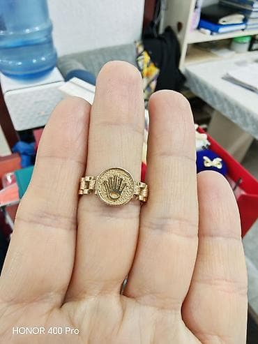 Бижутерия: Альянс, Кольцо, Желтое золото, 585 проба, Без камня — 1