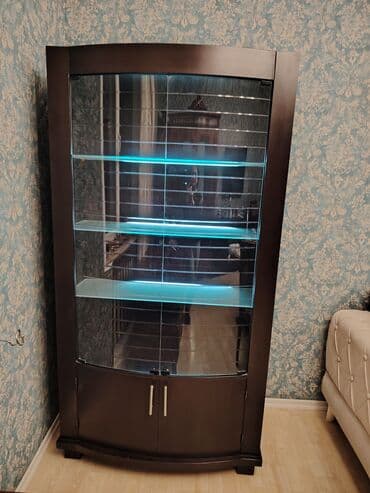 taxta dolab: İşlənmiş, Açılan, 2 qapılı Düz dolab, Bufet, Türkiyə — 2