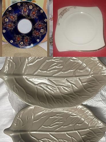 обеденный набор: Обеденный набор, цвет - Белый, Фарфор, 1 персон — 2