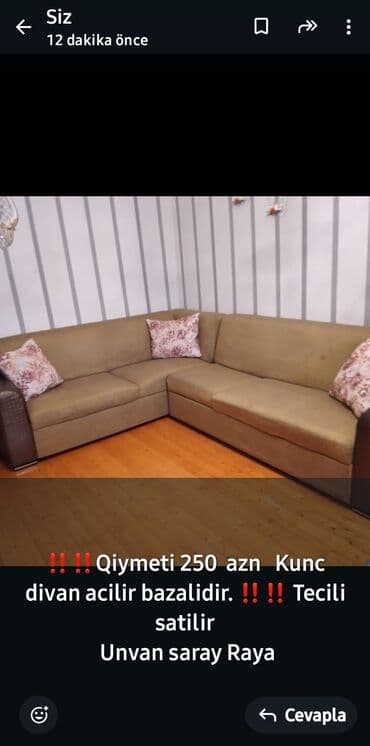 шкаф кровать трансформер в баку: Угловой диван — 1