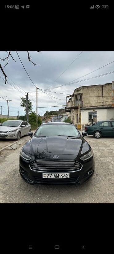 форд транзит грузовой бу: Qara rəngdə Ford Fusion avtomobili. Zərif dizaynı və müasir görünüşü — 1