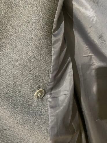 hazır hicablar: Palto, Stradivarius, S, rəng - Boz — 4