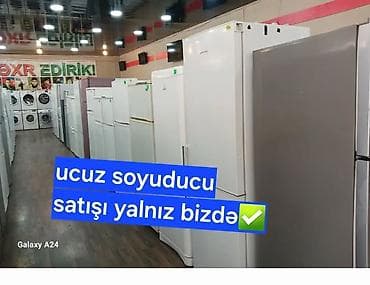 Məhsul: Soyuducu satışı Təsvir: - Fərqli ölçü və həcmdə soyuducular