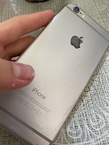 iphone quba: IPhone 6, Space Gray, Barmaq izi — 8