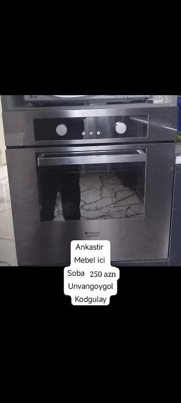 Ankastır mebel içi soba Marka: Hotpoint-Ariston Rəng/material