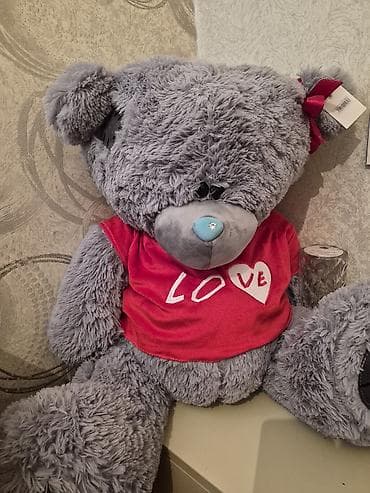 ayi oyuncaq: Oyuncaq ayı teddy 50 sm hündürlük yenidir heç işlədilməyib etiketi — 1