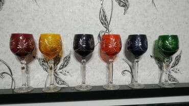 чайный набор: Бокалы, Хрусталь, Набор из 6 шт., 200 мл, Германия — 1