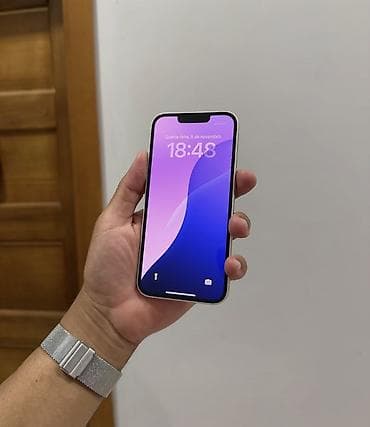 iphone wp: IPhone 13, 128 GB, Ağ, Zəmanət, Simsiz şarj, Face ID — 2