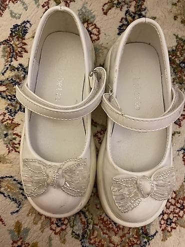 Rəng - Ağ Baletkalar, Ölçü: 29, Qız üçün