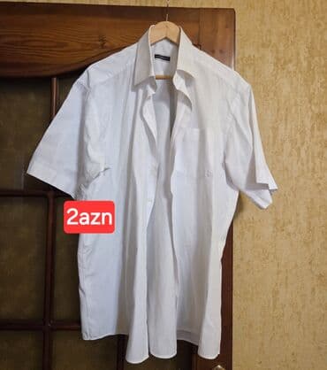 ketan köynek: Kişi köynəkləri – müxtəlif model və ölçülərdə - Zolaqlı uzunqol — 3